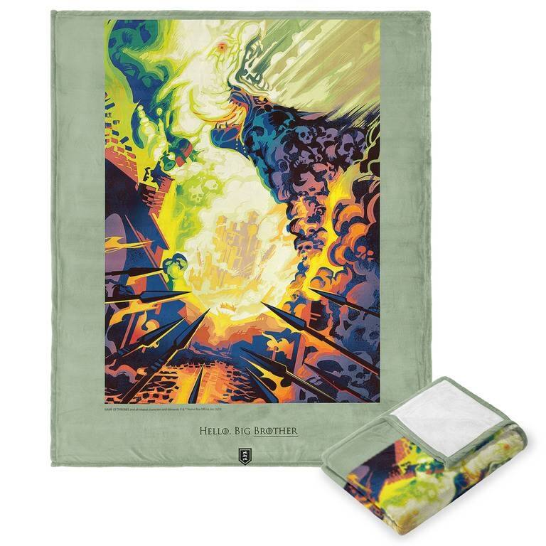 Warner Brothers Game Of Thrones Hello Big Brother Silk Touch Throw Blanket