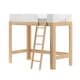 preview thumbnail 6 of 36, Mid-Century Modern Twin High Loft Bed
