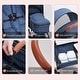 preview thumbnail 12 of 23, Convertible Baby Stroller, 3 in 1 Reversible Bassinet Stroller for Newborn