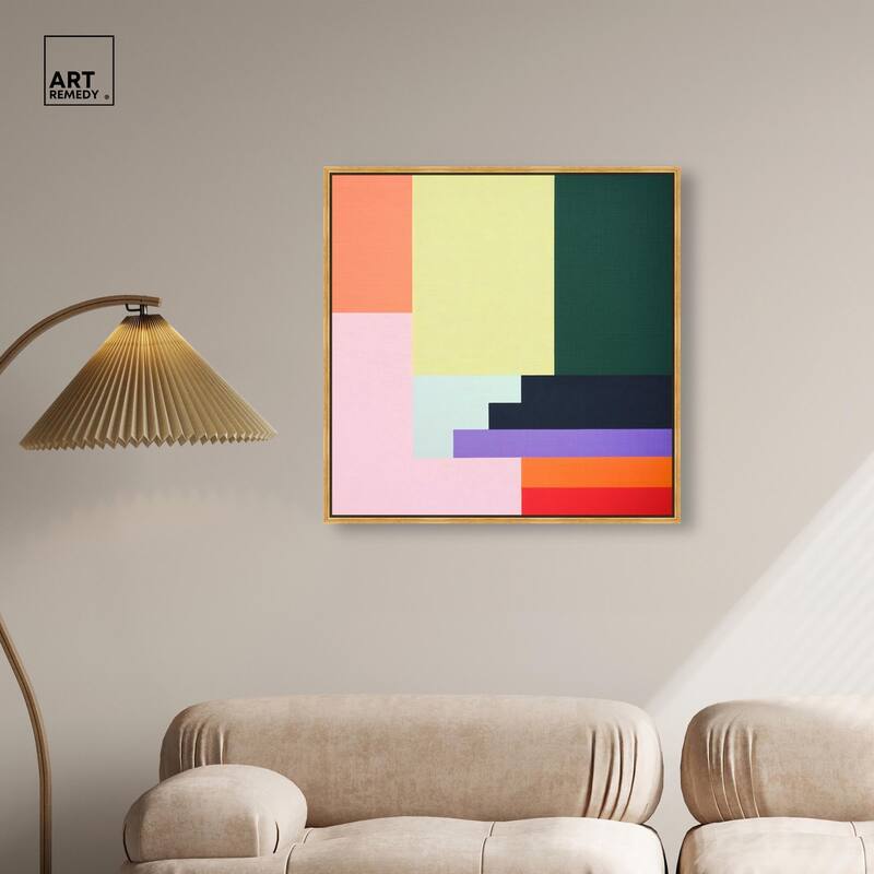 Rectilinear Rhapsody II Canvas by Art Remedy