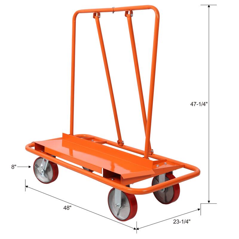 3300lbs load capacity Heavy Duty Drywall Sheet Cart & Panel Dolly