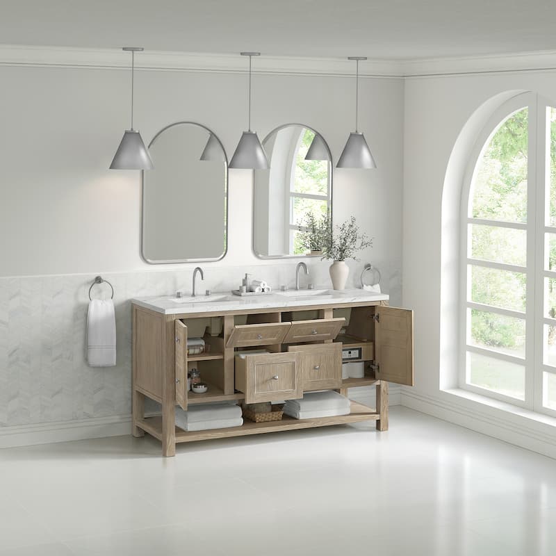 James Martin Vanities 330-V60D-FENC Breckenridge 60" Free Standing