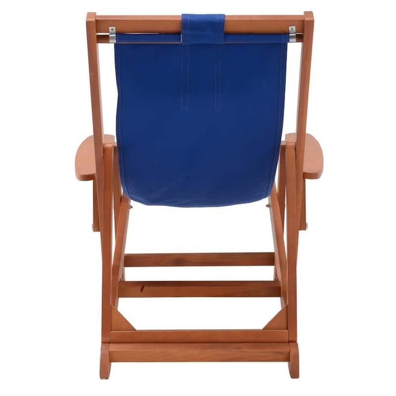 Romantic Collection Canvas Sling Chair with Cup Holder