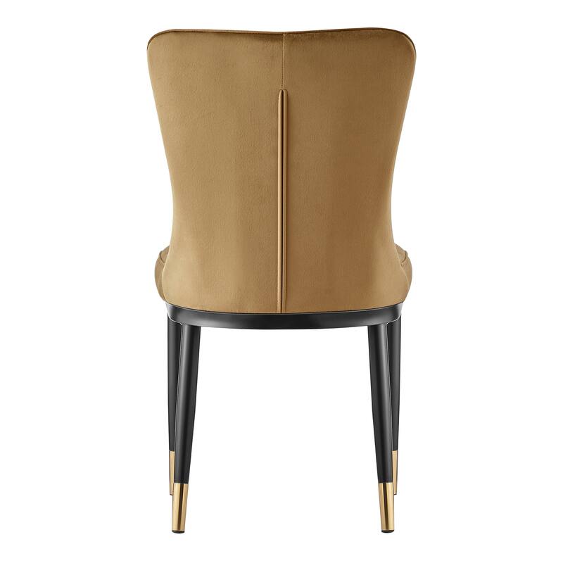 Modern Velvet Upholstered Dining Chairs, Set of 2/4 - 35.8"H x 18.9"W x 23.2"D