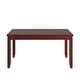 preview thumbnail 64 of 67, Elena Wood Rectangular Dining Table by iNSPIRE Q Classic
