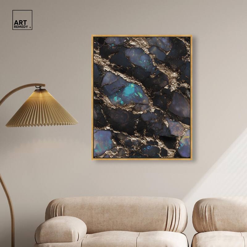 Astral Firelight Canvas by Art Remedy