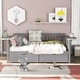 preview thumbnail 1 of 28, Roomfitters Full Size Daybed with Two Drawers, Wood Slat Support, Practical Storage Solution for Compact Spaces Gray