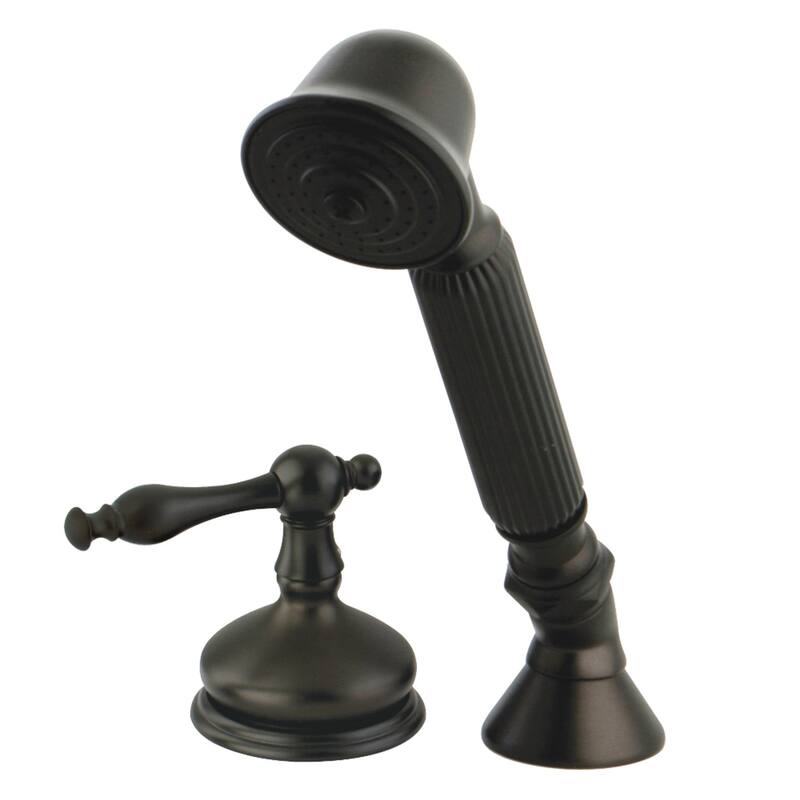 Deck Mount Hand Shower with Diverter for Roman Tub Faucet - Oil Rubbed Bronze