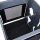 preview thumbnail 28 of 61, Kids Wooden Kitchen Step Stool with Safety Rails and Anti-Slip Mat, Kids Countertop Step Stools for Kids
