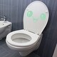 preview thumbnail 1 of 0, Walplus Peel and Stick Glow In The Dark Smile Wall Sticker Home Room Decor