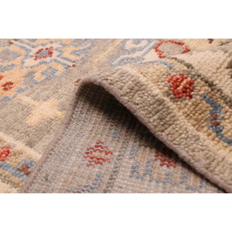 ECARPETGALLERY Hand-knotted Jules Serapi Grey Wool Rug - 7'8 x 9'11