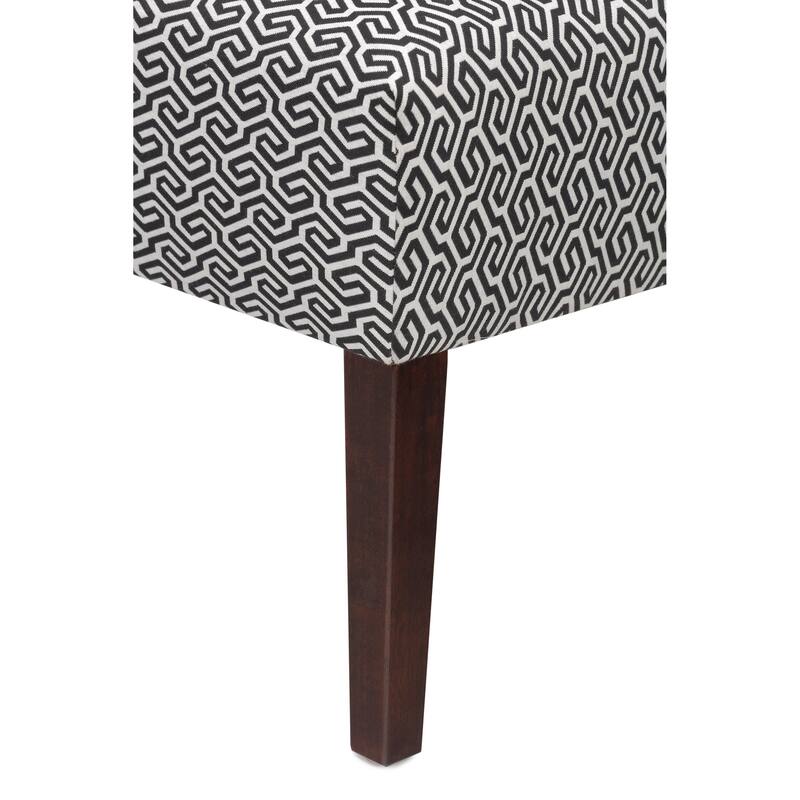 Samantha Transitional Button Tufted Slipper Chair