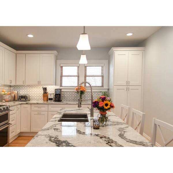 Shop Black Friday Deals On Design House 561605 Brookings 33 Wide X 24 High Double Door Wall White Overstock 17572727