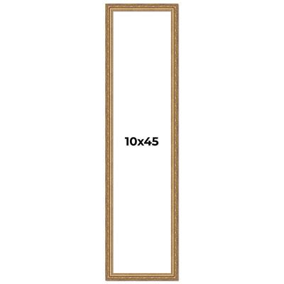 10x45 Frame Red Solid Wood Picture Frame
