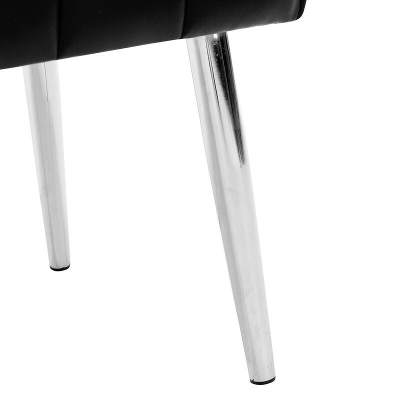 Upholstered Leather Entryway Bench, Bedroom Bench for End of Bed - 44.5"L