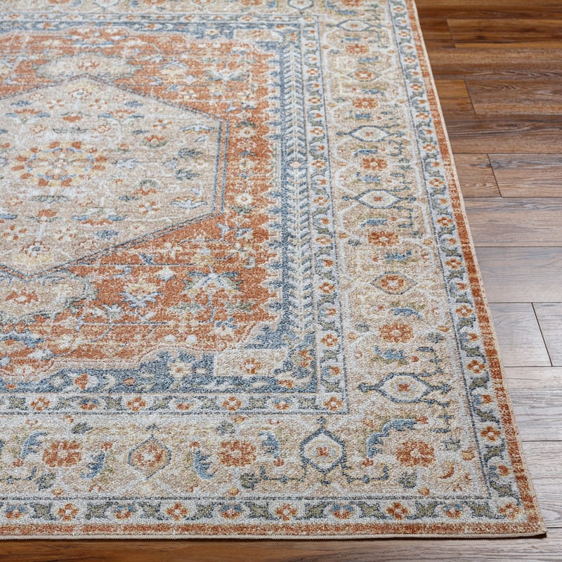 Livabliss Lillian Transitional Washable Area Rug
