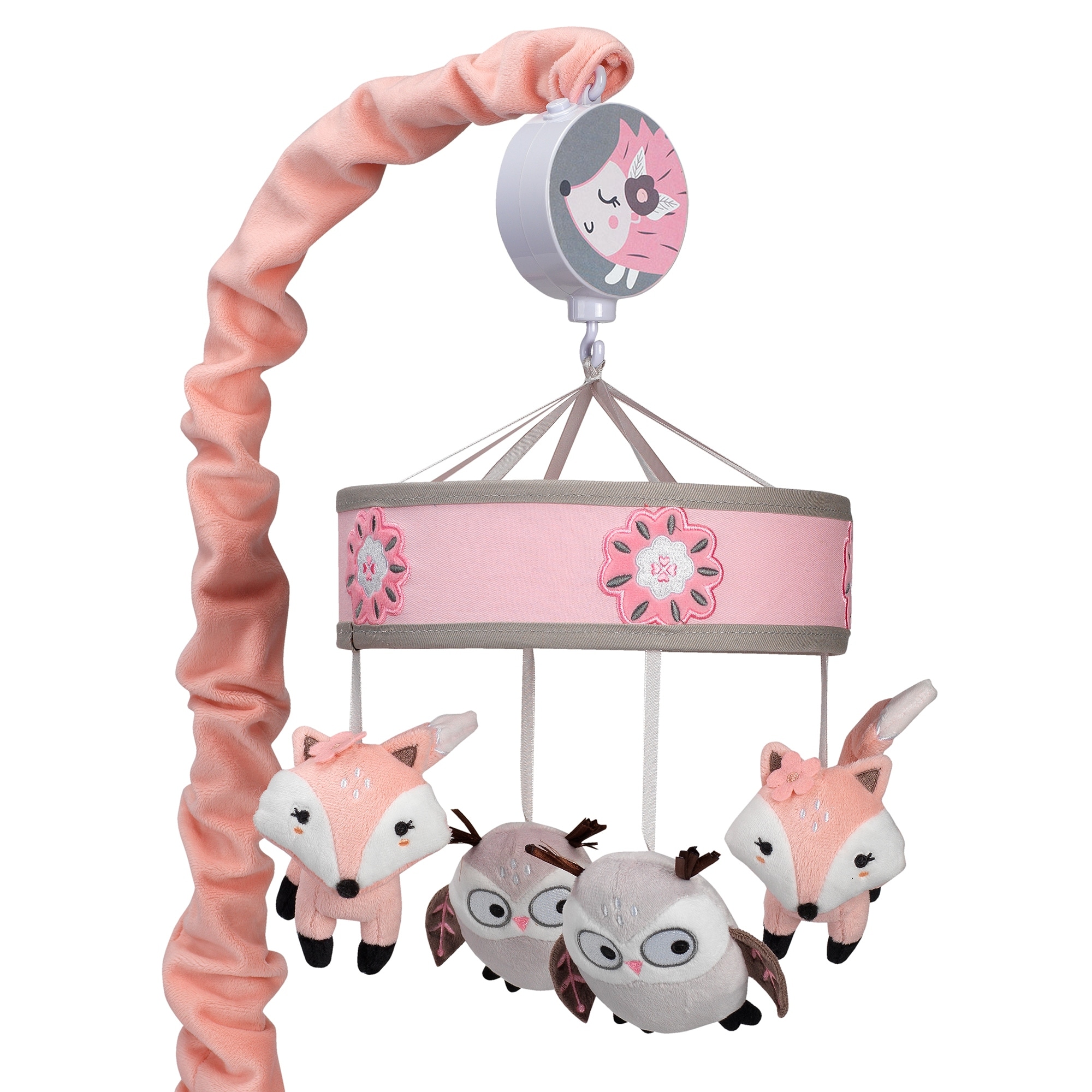 fox crib mobile