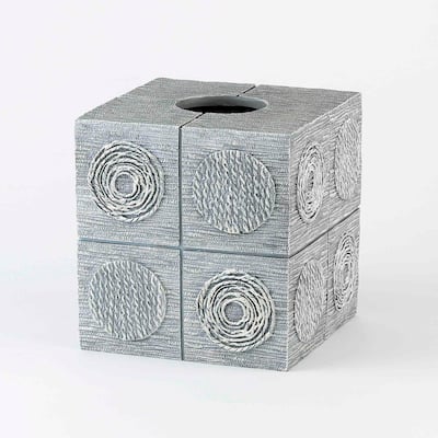 Avanti Linens Galaxy Tissue Cover - Silver - Tissue Cover