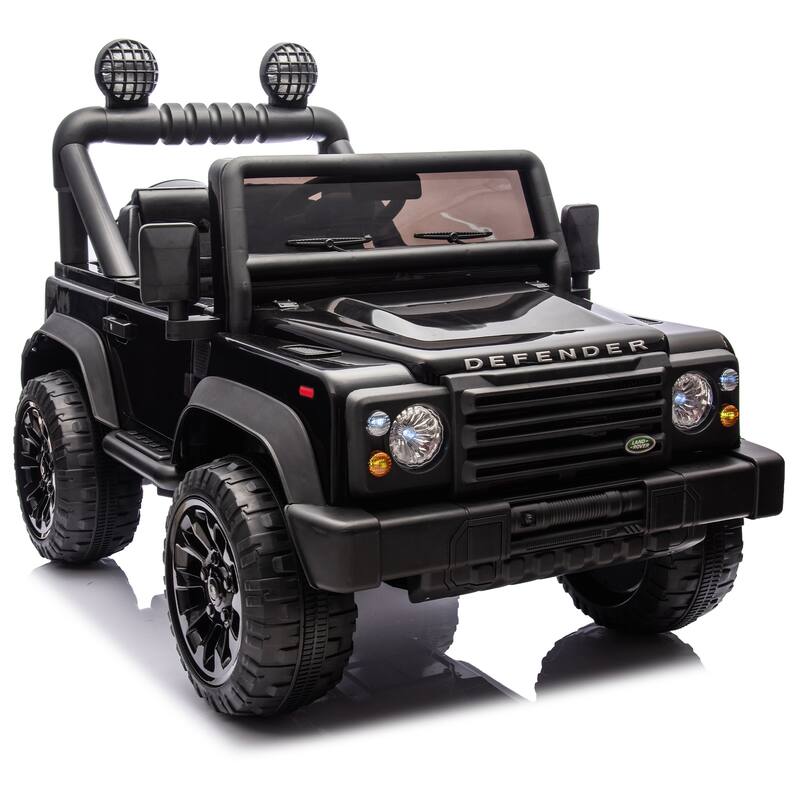 24V Kids Ride On Car W/Parents Control, 2wd, Four-wheel suspension, Bluetooth, Music