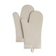 preview thumbnail 44 of 108, KitchenAid Ribbed Soft Silicone Oven Mitt 2-Pack Set, 7.5"x13" Milkshake