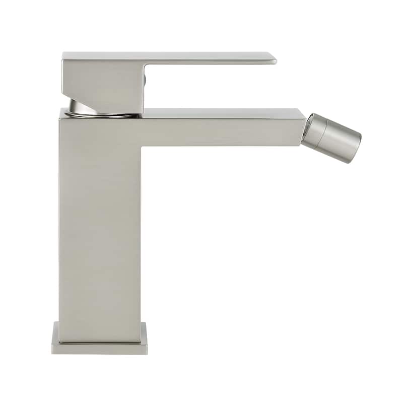 Bastille Bidet Faucet In Nickel - 17.32" x 12.6" 17.52" - 17.32" x 12.6" 17.52" - Nickel
