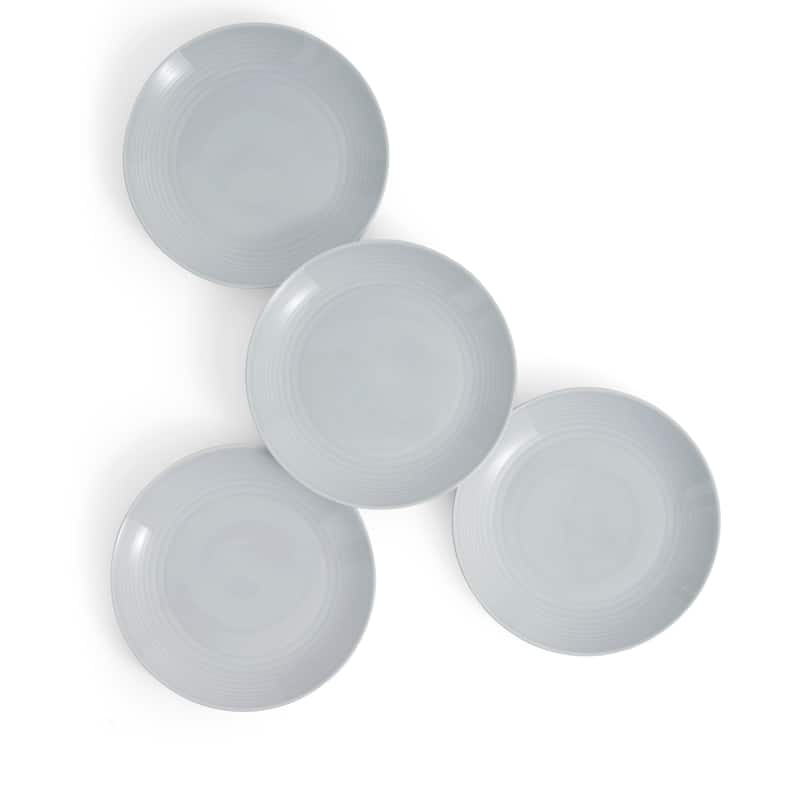 Royal Doulton Exclusively for Gordon Ramsay Maze Plate 11in White, Set of 4 - Light Grey