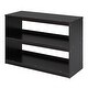 preview thumbnail 9 of 7, Espresso Twin Size Solid Wood Loft Bed with Retractable Desk, Storage Stairs, Storage Drawers, and Shelves