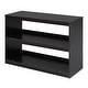 preview thumbnail 9 of 7, Espresso Twin Size Wooden Loft Bed with Retractable Writing Desk and 3 Drawers, Storage Stairs and Shelves