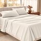 preview thumbnail 67 of 69, Bare Home Organic Cotton Flannel Sheet Set King - Cream