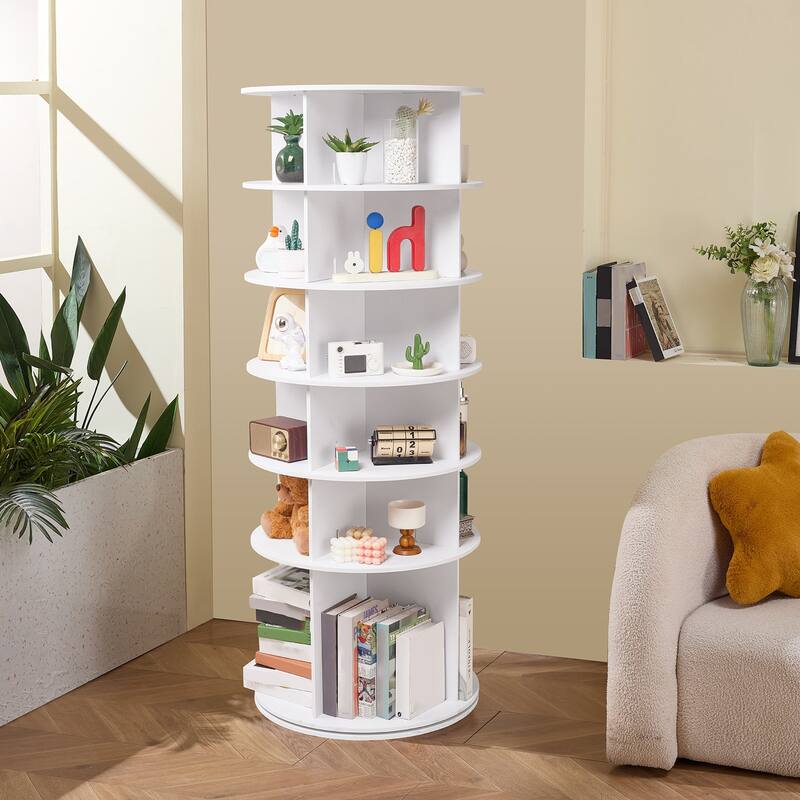 Rotating Shoe Rack Tower 360 Spinning Organizer for Closet or Entryway