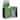 vidaXL Wheelie Bin Storage Rubbish Waste Bin Storage Steel