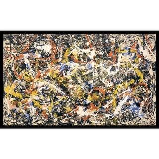 Convergence by Jackson Pollock Framed Art Print