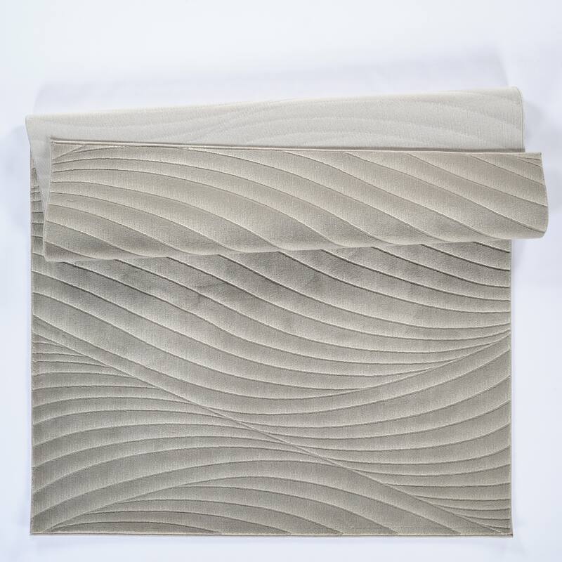 Omari Collection Abstract Traditional Area Rug