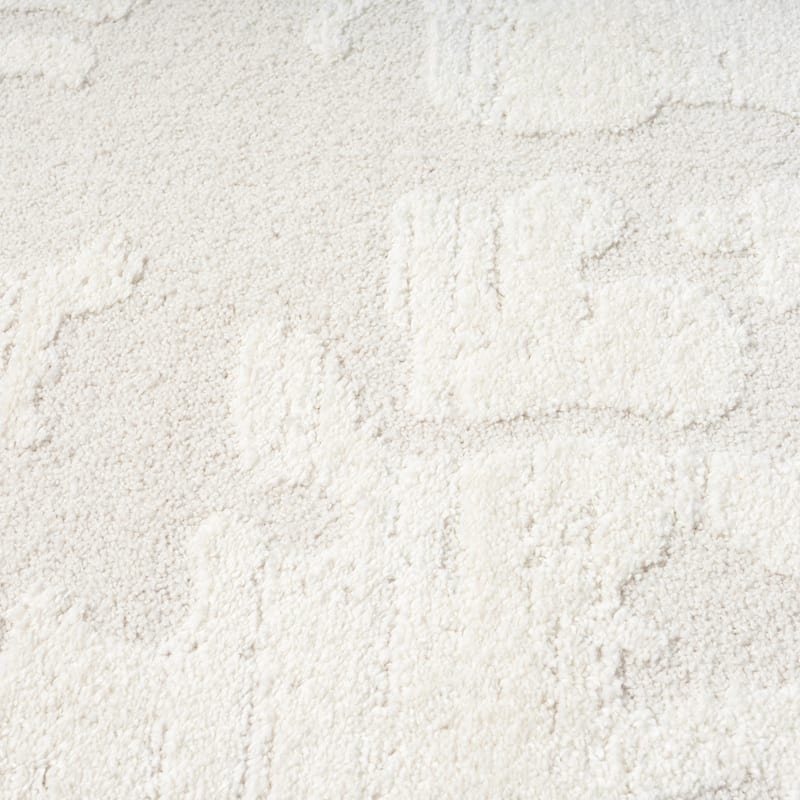 Abani Rugs Nomad Collection NOM100A Abstract Cream Area Rug