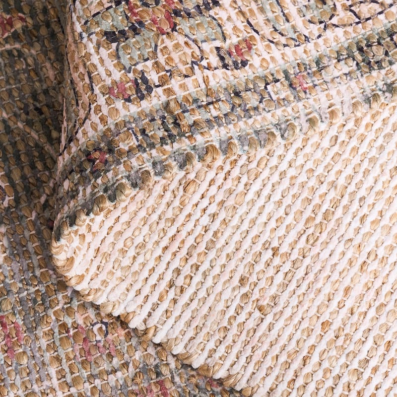 SAFAVIEH Handmade Saffron Hollie Jute & Chenille Rug