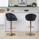 preview thumbnail 52 of 84, Porch & Den Livesey High Back Adjustable Bar Stool with Rounded T Footrest (Set of 2)