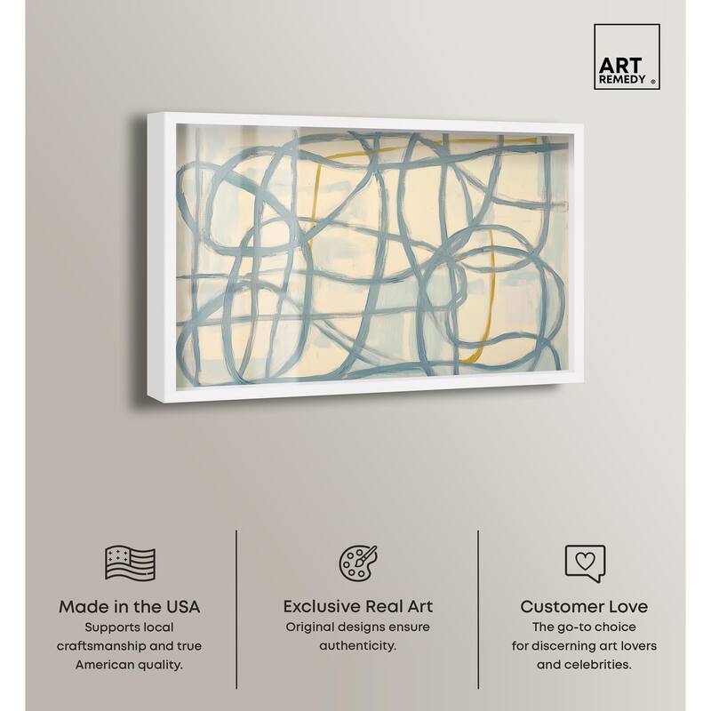 Unbroken Line II Shadowbox by Art Remedy