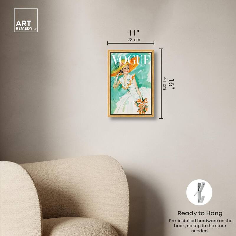 In the Summer Breeze Cover Canvas by Art Remedy
