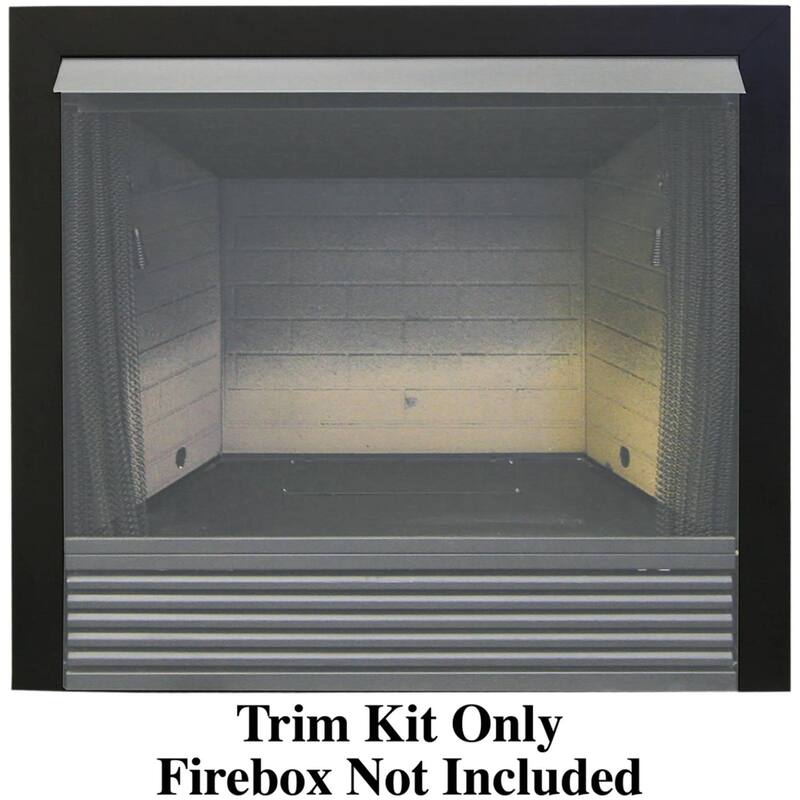 Duluth Forge TK32 Trim Kit for Ventless Fireplace Firebox