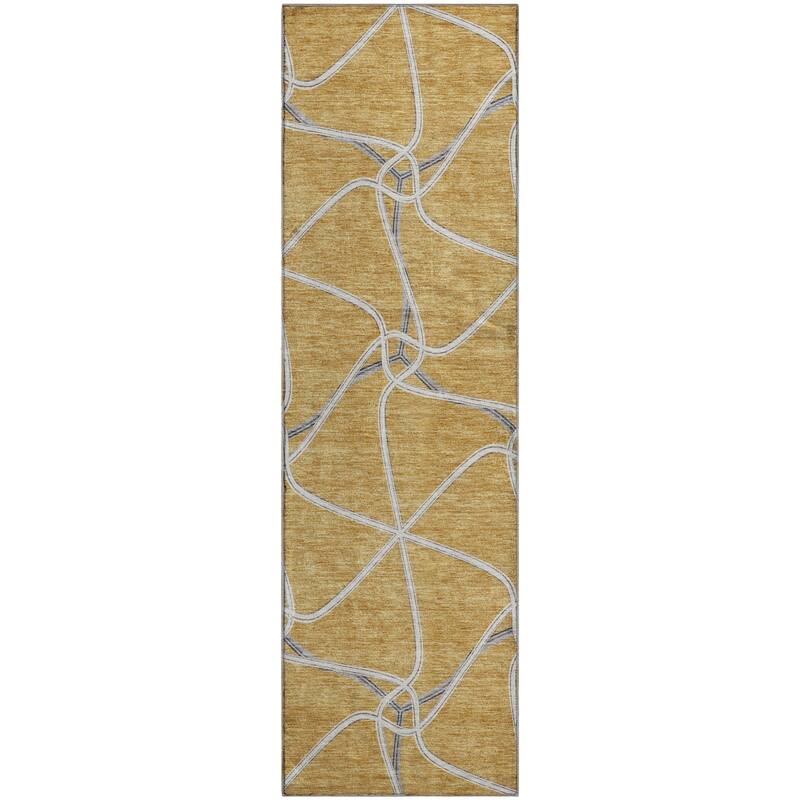 Premium Washable Super Soft Contemporary Geo Mayfield Rug