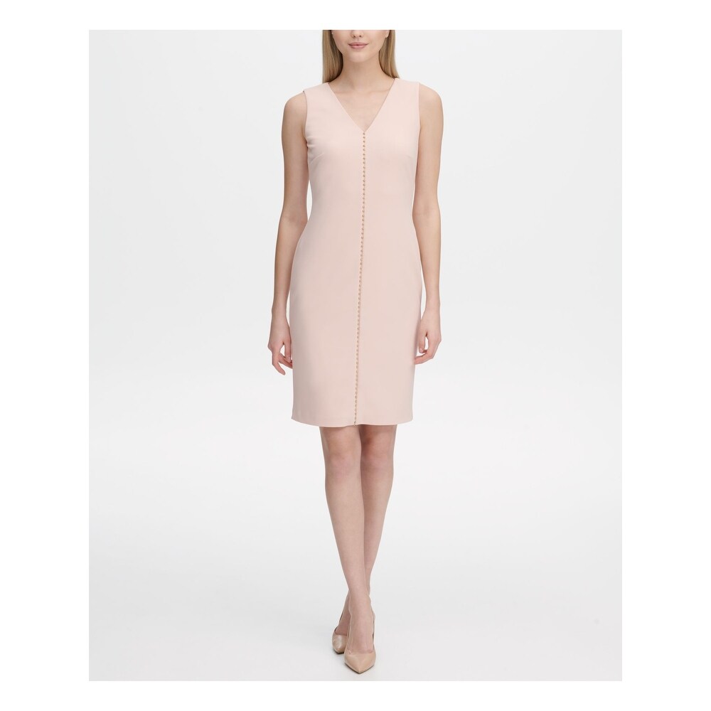 hot pink calvin klein dress