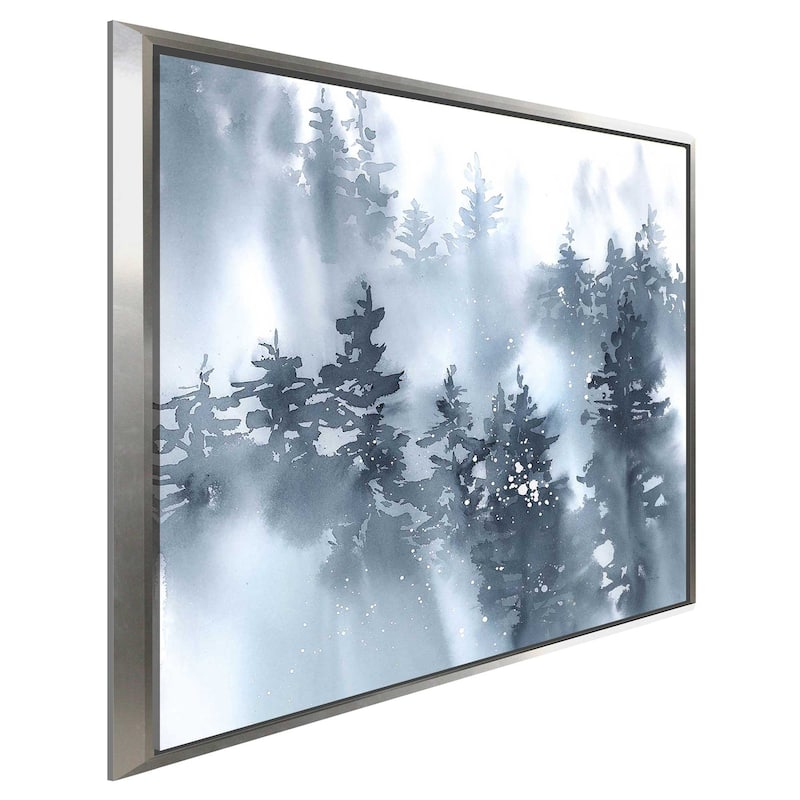 "Misty Forest I" Print on Floating Canvas