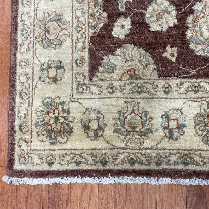 HERAT ORIENTAL Handmade Oushak Wool Rug - 3'10" x 6'2"