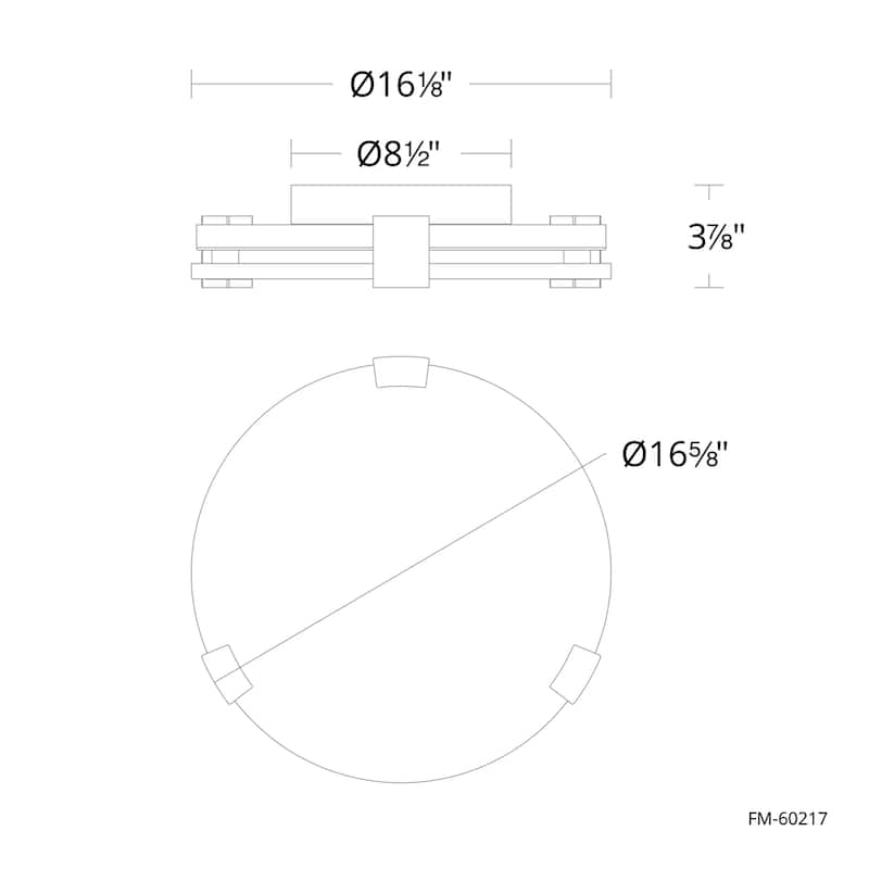 Catalonia 11in LED Flush Mount 3000K
