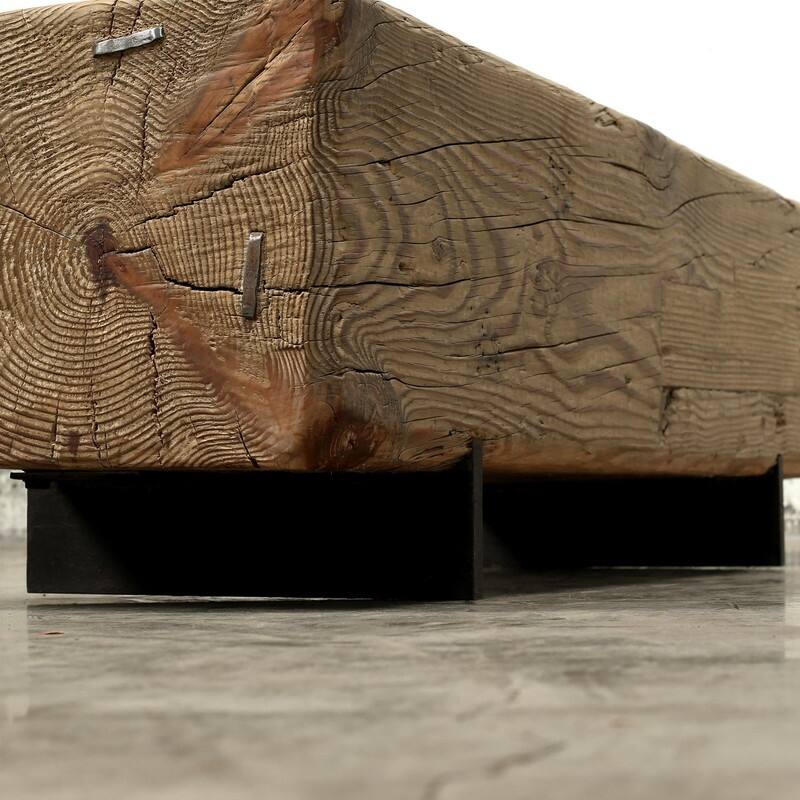 Approx. 48" Long 15" Deep and 15" House Beam Block with Metal Stand