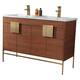 Option Walnut/Satin Brass