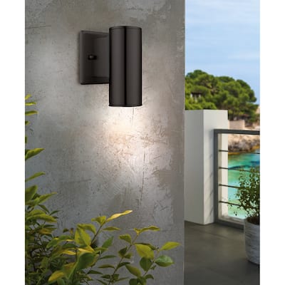 Eglo Riga 1-light Matte Black Wall Sconce