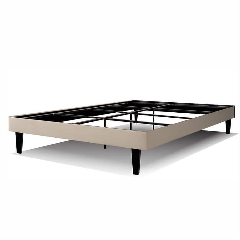 Republic Design House 14" Bed Frame with 8" Legs - Ivory - King