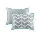 preview thumbnail 12 of 39, Elle Chevron 5-piece Comforter Set by Intelligent Design