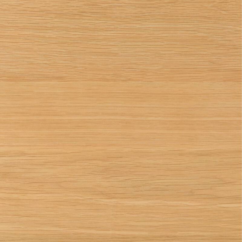 Walker Edison Modern Easy Assembly Oak Veneer Side Table with Storage